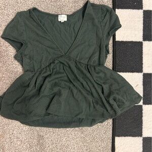 blue Rain X Francesca’s top